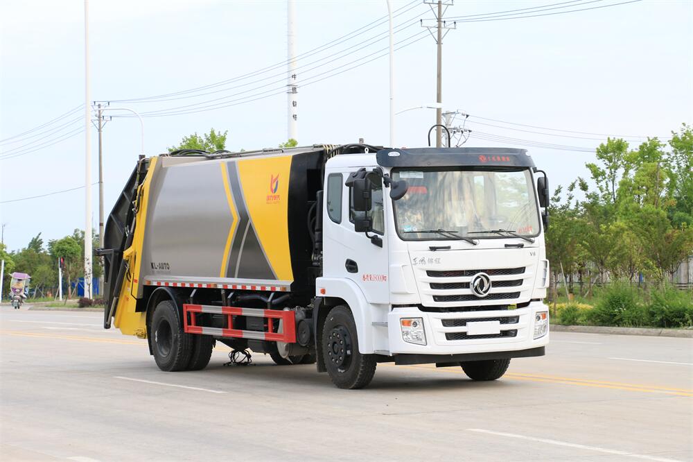 17方壓縮垃圾車(chē)-東風(fēng)錦城17方壓縮式垃圾車(chē)廠(chǎng)家價(jià)格