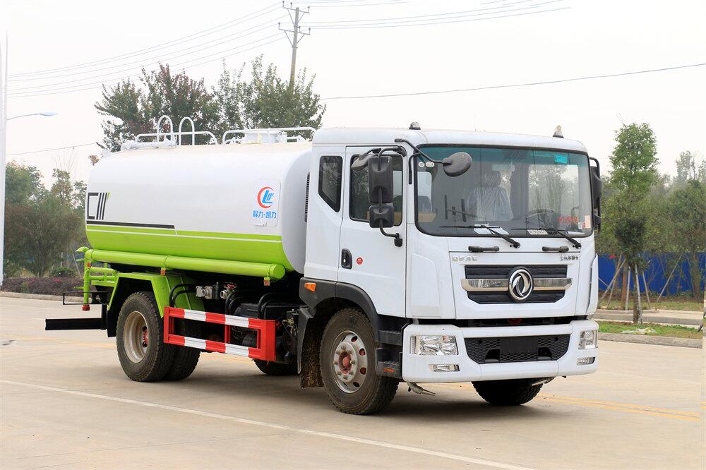 15方D9前沖后灑側噴高炮灑水車效果視頻