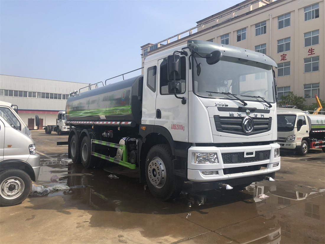 20噸灑水車-東風T5后雙橋國六20方灑水車廠家價格
