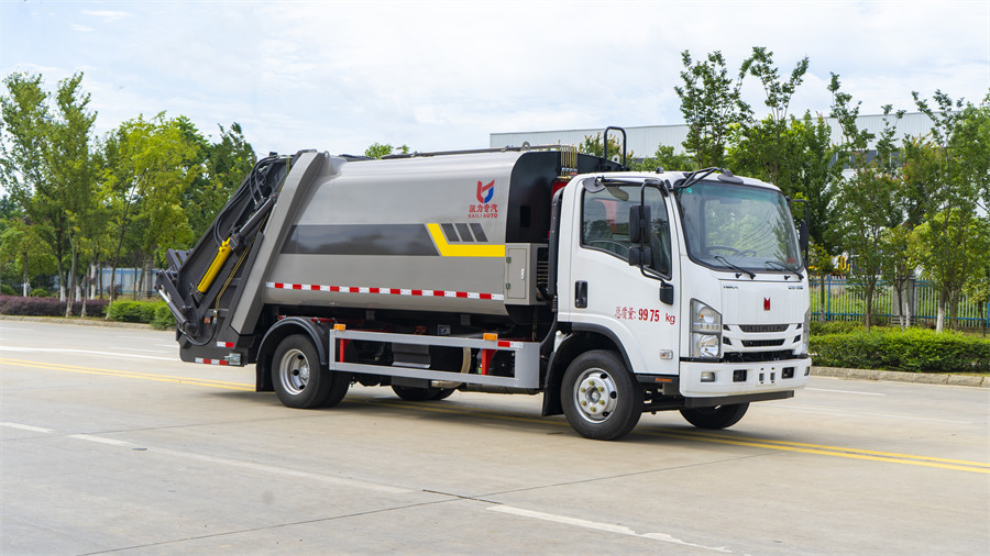 10方10噸慶鈴鈴咖壓縮垃圾車(chē)3800軸距 凱力新款做工
