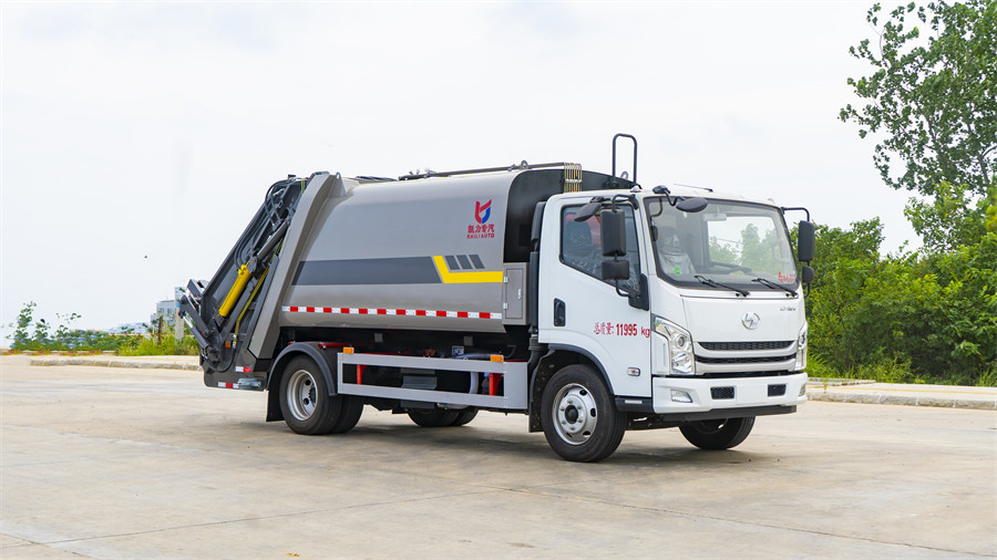 10方12噸上汽輕卡壓縮垃圾車(chē)3800軸距 凱力新款做工